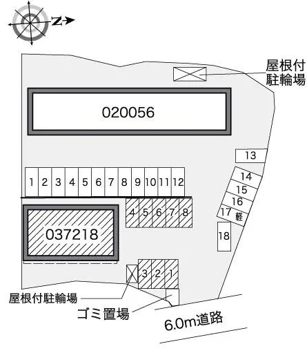 ★手数料０円★瀬戸市品野町７丁目 月極駐車場